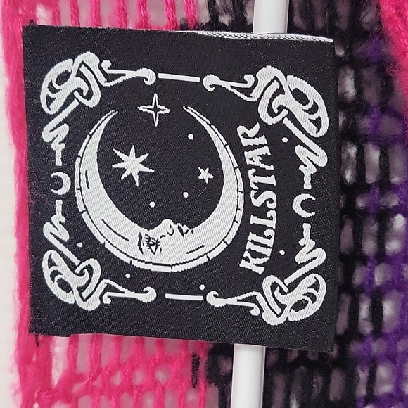 Rainbow Striped Distressed Sweater - Picture 2 of 4